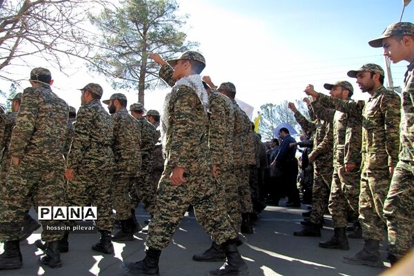 راهپیمایی باشکوه 13 آبان در بیرجند