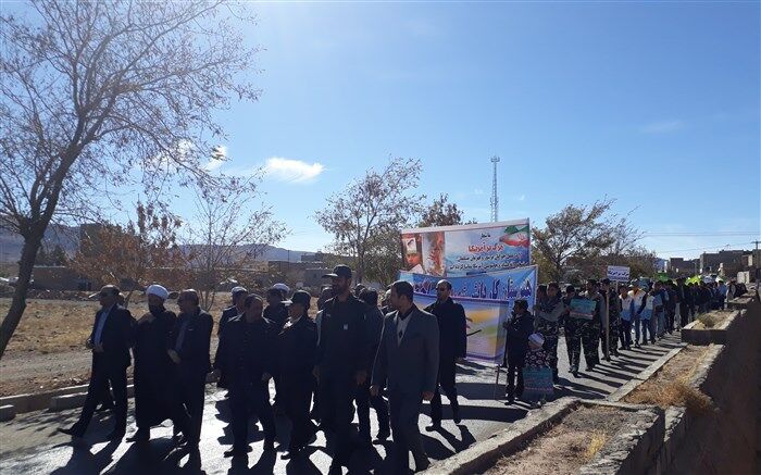 شکوه دانش آموزی در جلگه رخ