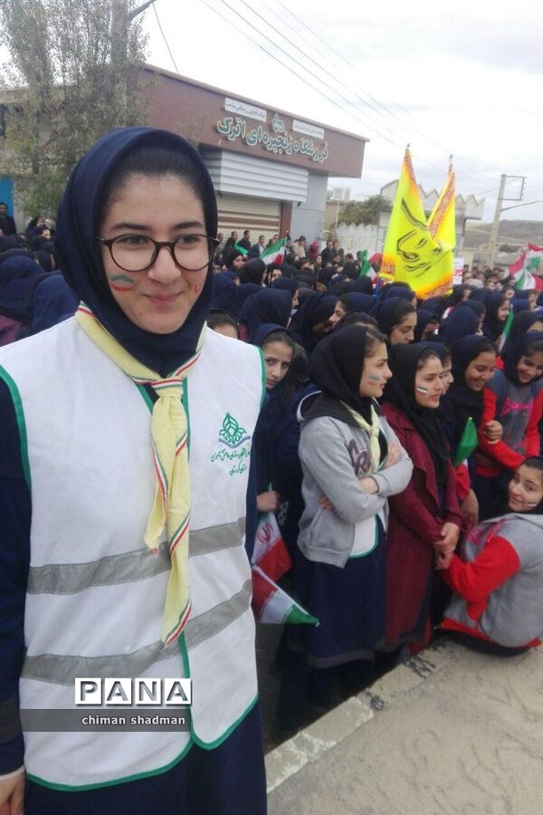 راهپیمایی 13 آبان در سنندج