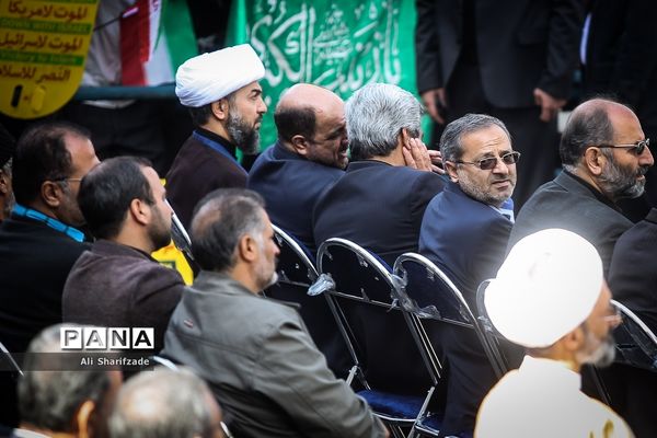 مراسم راهپیمایی ۱۳ آبان در تهران - 1