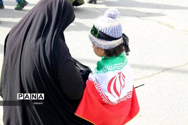 مراسم راهپیمایی روز 13 آبان در یاسوج