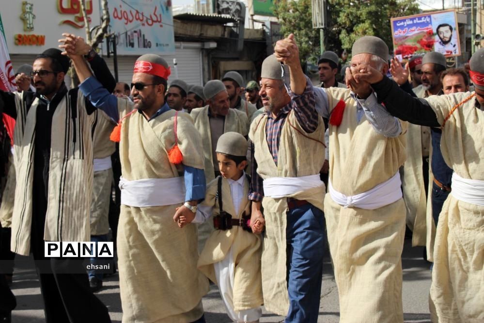 مراسم راهپیمایی روز 13 آبان در یاسوج