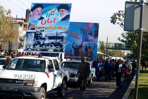 حماسه باشکوه راهپیمایی استکبار ستیزی مردم فشافویه در یوم الله 13 آبان