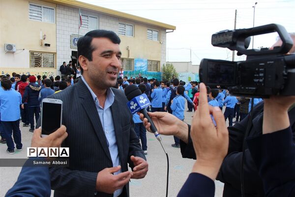 «دوشنبه‌های مهربانی» در دبستان رضوی نکا