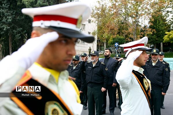 تشییع پیکر مطهر شهدای گمنام در ستاد ناجا