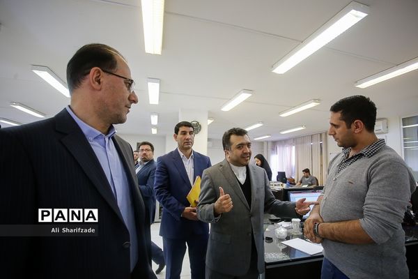 بازدید معاون پارلمانی و حقوقی وزارت آموزش و پرورش از خبرگزاری پانا