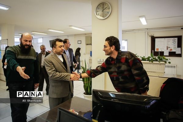 بازدید معاون پارلمانی و حقوقی وزارت آموزش و پرورش از خبرگزاری پانا