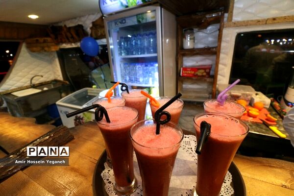 افتتاح کشتی امپراطور در جزیره کیش