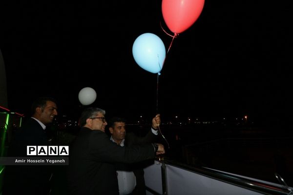 افتتاح کشتی امپراطور در جزیره کیش