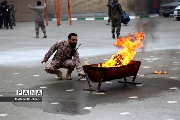 رزمایش و مانور میدانی پدافند غیرعامل