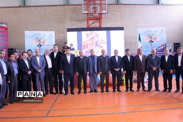 آیین افتتاحیه پنجمین  المپیاد فرهنگی ورزشی درون مدرسه‌ای