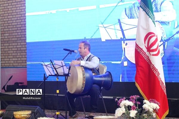 آیین افتتاحیه پنجمین  المپیاد فرهنگی ورزشی درون مدرسه‌ای