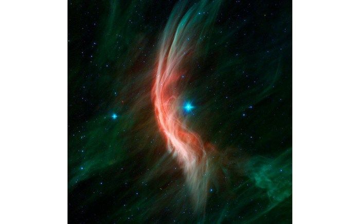 تصویری باشکوه از یک ستاره غول پیکر