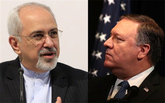 ظریف و پمپئو در توئیتر رو در روی هم ایستادند
