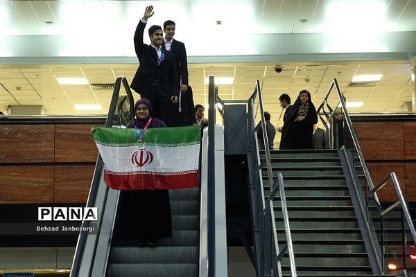 استقبال از تیم دانش‌آموزی منتخب در دوازدهمین المپیاد جهانی نجوم