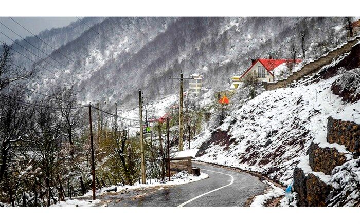 برف و کولاک در ۹ استان کشور