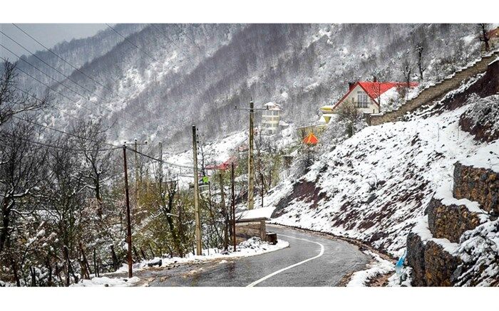 برف و کولاک در ۹ استان کشور