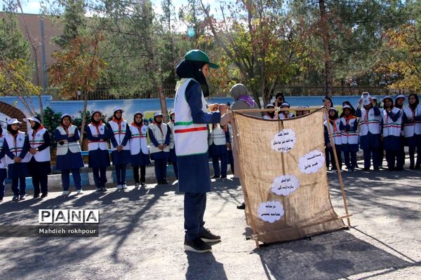 مانور پدافند غیر عامل در شهرستان بیرجند