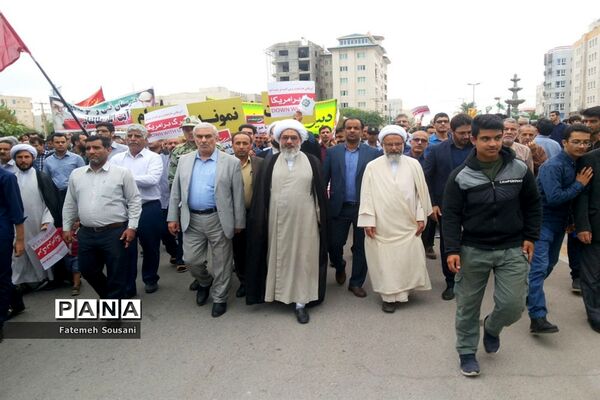 راهپیمایی روز 13 آبان در بوشهر-2