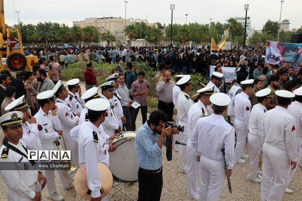 راهپیمایی روز 13 آبان در بوشهر-2