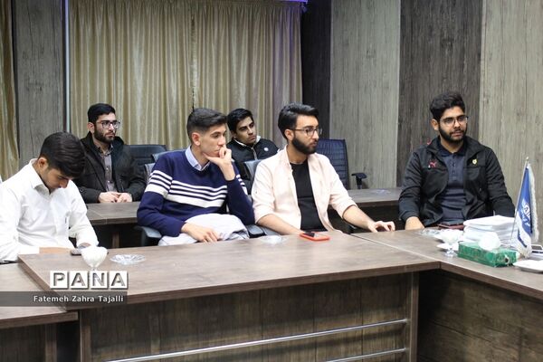 بازدید دانشجویان دانشگاه فرهنگیان از سازمان دانش‌آموزی استان سمنان