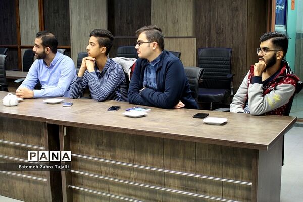 بازدید دانشجویان دانشگاه فرهنگیان از سازمان دانش‌آموزی استان سمنان