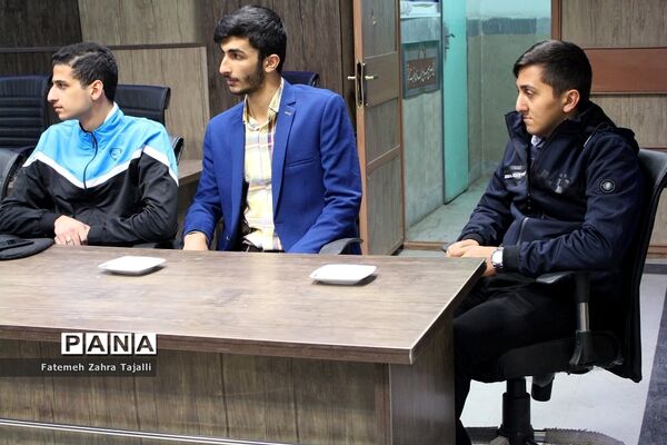 بازدید دانشجویان دانشگاه فرهنگیان از سازمان دانش‌آموزی استان سمنان