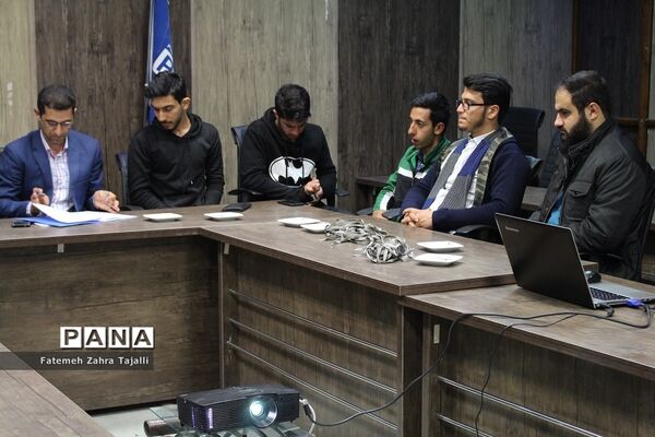 بازدید دانشجویان دانشگاه فرهنگیان از سازمان دانش‌آموزی استان سمنان