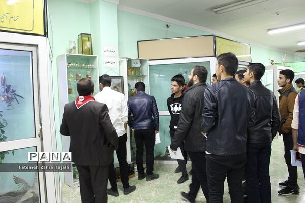بازدید دانشجویان دانشگاه فرهنگیان از سازمان دانش‌آموزی استان سمنان