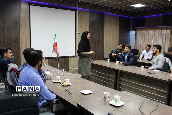 بازدید دانشجویان دانشگاه فرهنگیان از سازمان دانش‌آموزی استان سمنان