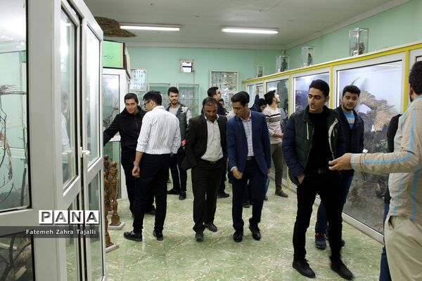 بازدید دانشجویان دانشگاه فرهنگیان از سازمان دانش‌آموزی استان سمنان
