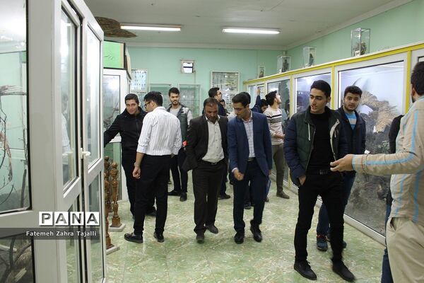 بازدید دانشجویان دانشگاه فرهنگیان از سازمان دانش‌آموزی استان سمنان