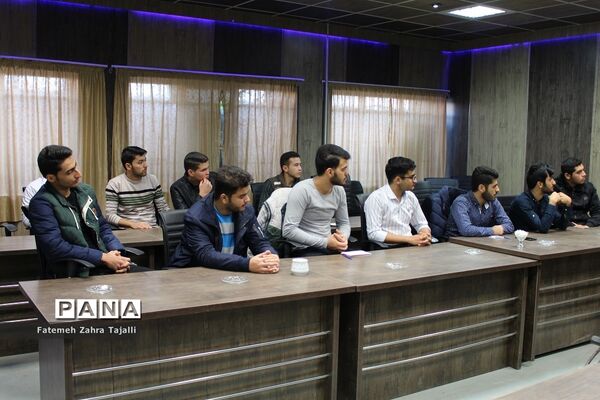 بازدید دانشجویان دانشگاه فرهنگیان از سازمان دانش‌آموزی استان سمنان