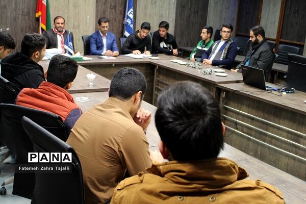 بازدید دانشجویان دانشگاه فرهنگیان از سازمان دانش‌آموزی استان سمنان