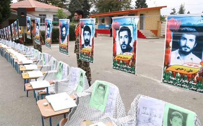 کنگره بزرگداشت 1710 شهید دانش‌آموز مازندران در قائم‌شهر برگزار شد