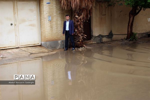 آبگرفتگی خیابان‌های بوشهر
