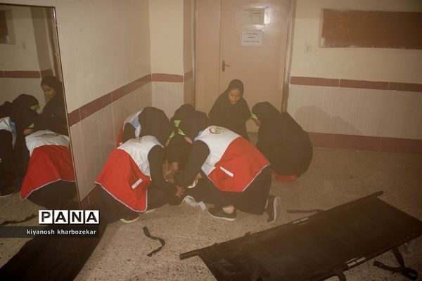 رزمایش مشترک پدافند غیرعامل در ارومیه