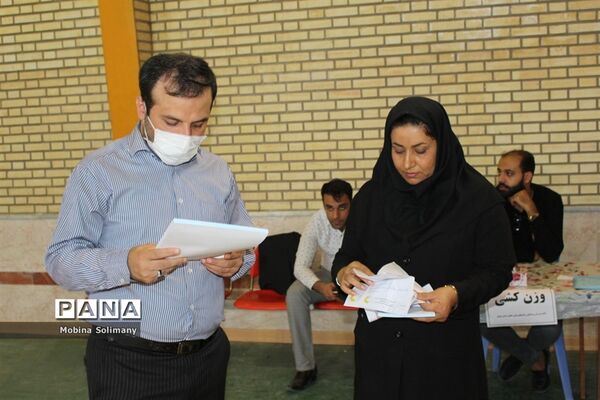 مسابقه مچ‌اندازی بانوان مرحله استانی بازی‌های بومی محلی استان بوشهر