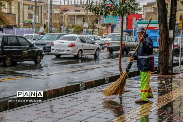 روز های بارانیِ پاییز ارومیه