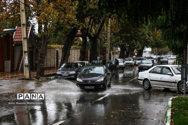 روز های بارانیِ پاییز ارومیه