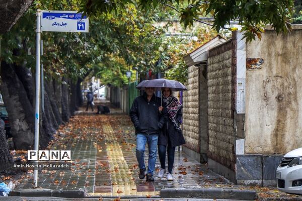 روز های بارانیِ پاییز ارومیه