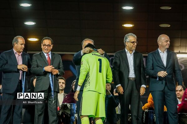 مراسم اهدای جام قهرمانی فینال لیگ قهرمانان آسیا