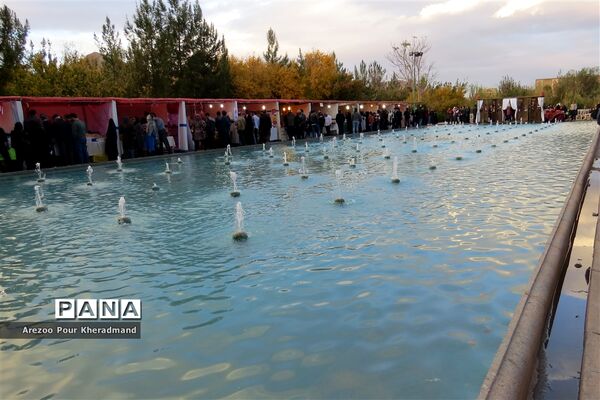 برگزاری جشنواره انار در باغ صدری شهرستان تفت در یزد