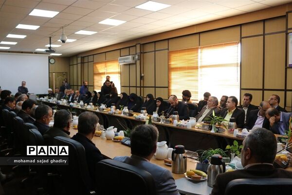 مراسم تودیع و معارفه مدیرکل آموزش و پرورش شهر تهران