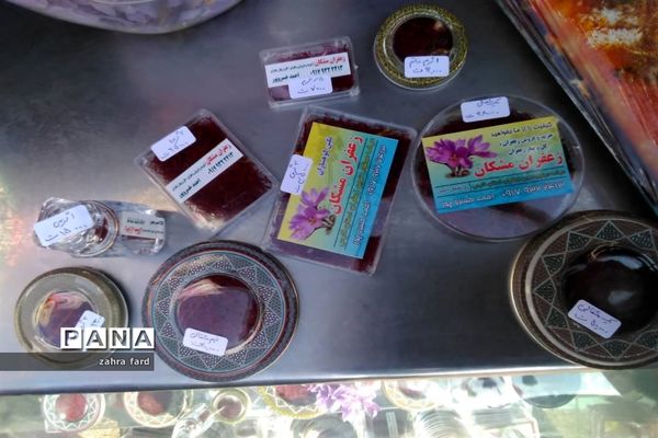 برگزاری جشنواره زعفران در شهر مشکان نی ریز
