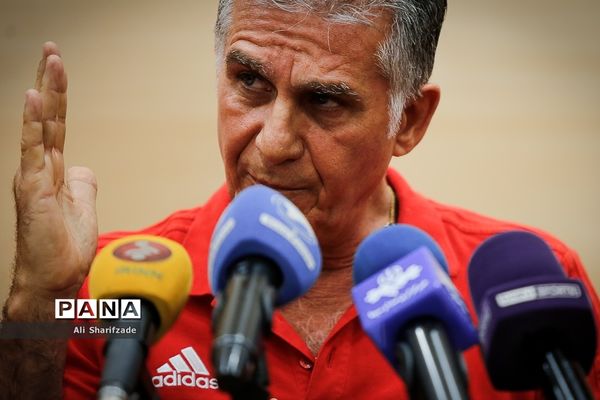 نشست خبری سرمربی تیم ملی فوتبال ایران