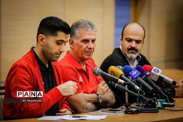 نشست خبری سرمربی تیم ملی فوتبال ایران