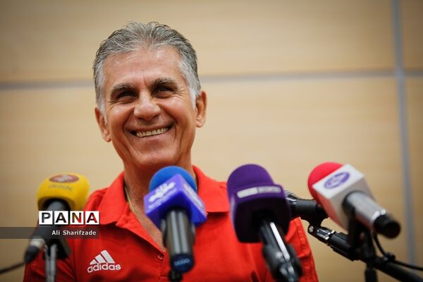 نشست خبری سرمربی تیم ملی فوتبال ایران