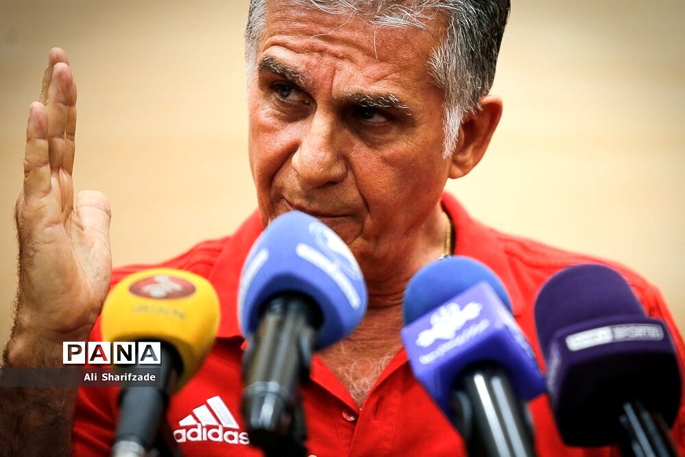 نشست خبری سرمربی تیم ملی فوتبال ایران