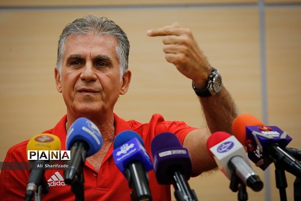 نشست خبری سرمربی تیم ملی فوتبال ایران